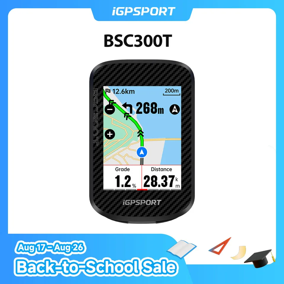 iGPSPORT BSC300T タッチスクリーン バイクコンピューター