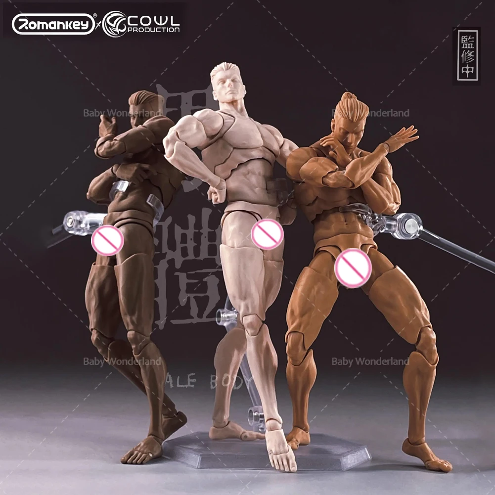 

Romankey X COWL 1/12 Action Figure Male Joint Body w/Head Flexible 6"Soldier Toy