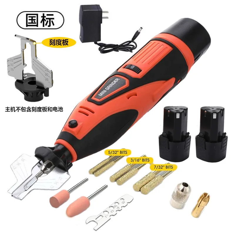 12V lithium battery direct grinder handheld electric grinding engraving pen rechargeable multi-function grinder polishing machin