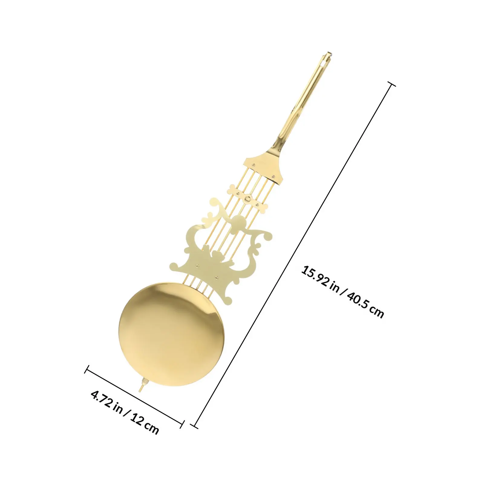 Mechanical Clock Movement Replacement with Graceful Pendulum Swing for Wall Clocks Grandfather Clocks Traditional Clock Repair