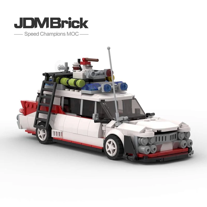 MOC-59742 de bloques de construcción automotrices para niños, Mini coche deportivo genial, rompecabezas creativo, modelo de carreras, juguete de regalo