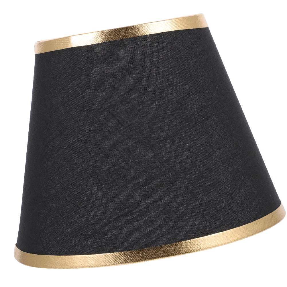 

Fabric Lampshade Small Shades Table Light Cover Lampshades Cylinder Cloth Metal Office for