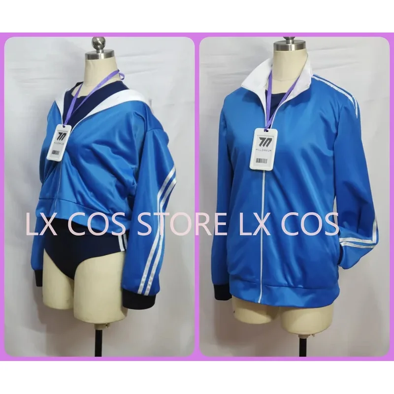 Hayase Yuuka Cosplay Costume Game Blue Archive Cosplay Women Sexy Gym Suit Coat Shirts Shorts Halloween Uniforms Custom Made