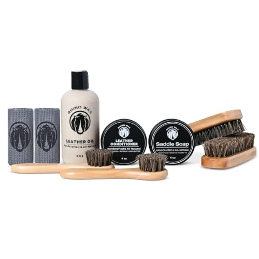 

- Complete Saddle Soap and Horse Tack Kit -Includes: SaddleSoap - Leather Conditioner - Oil - Brushes - Cloths. Equestrian Supp
