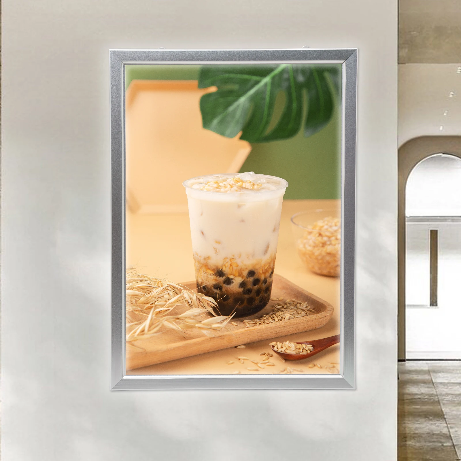 LED Backlit Movie Poster Art Picture Frame Light Box Advertising Display LED Poster Frame For Home Theaters, Interior Decoration