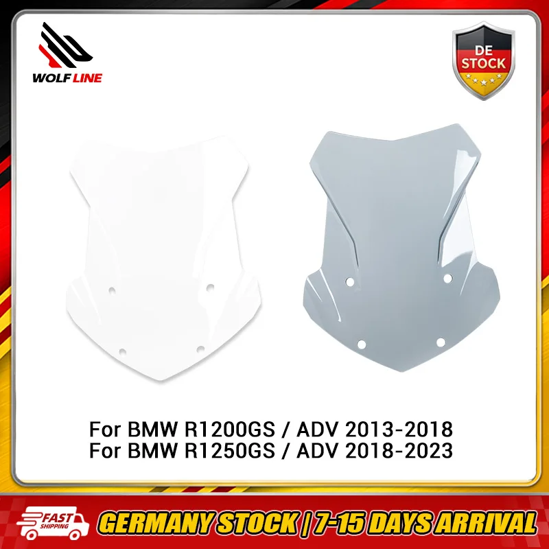 Parabrezza Parabrezza Per BMW R1200 R1250 GS R1250GS R1200GS ADV Adventure Vento Shield Schermo Deflettore Accessori Moto