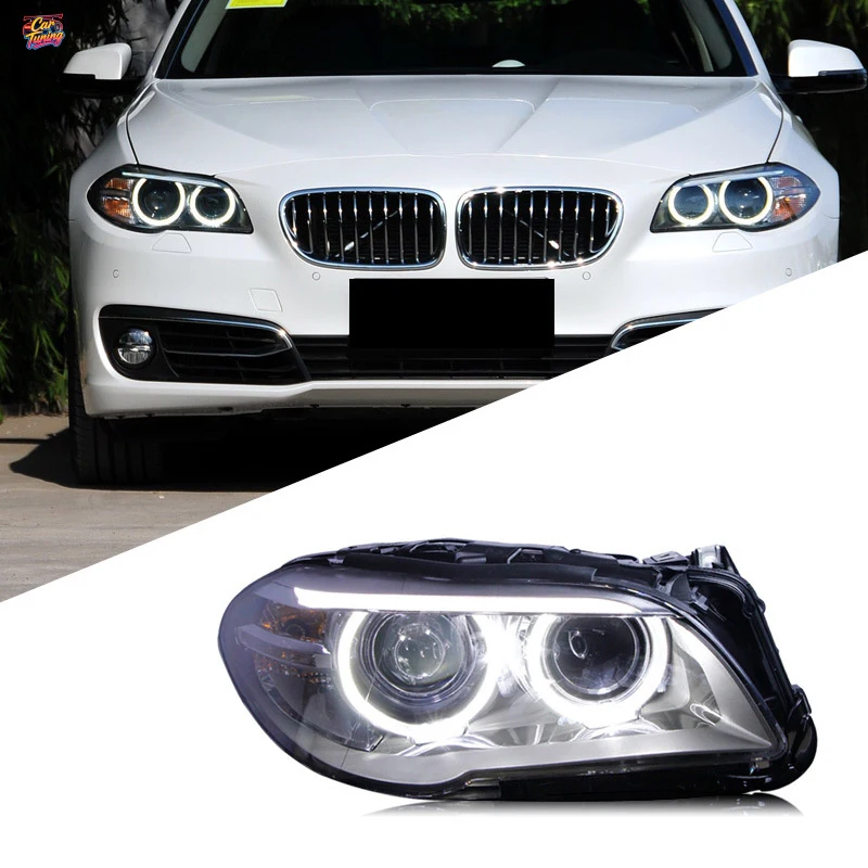 

Подходит для фар BMW 5 серии 2011-2016, 520, 523, 525 F10, модернизированных и модифицированных под фары F18.