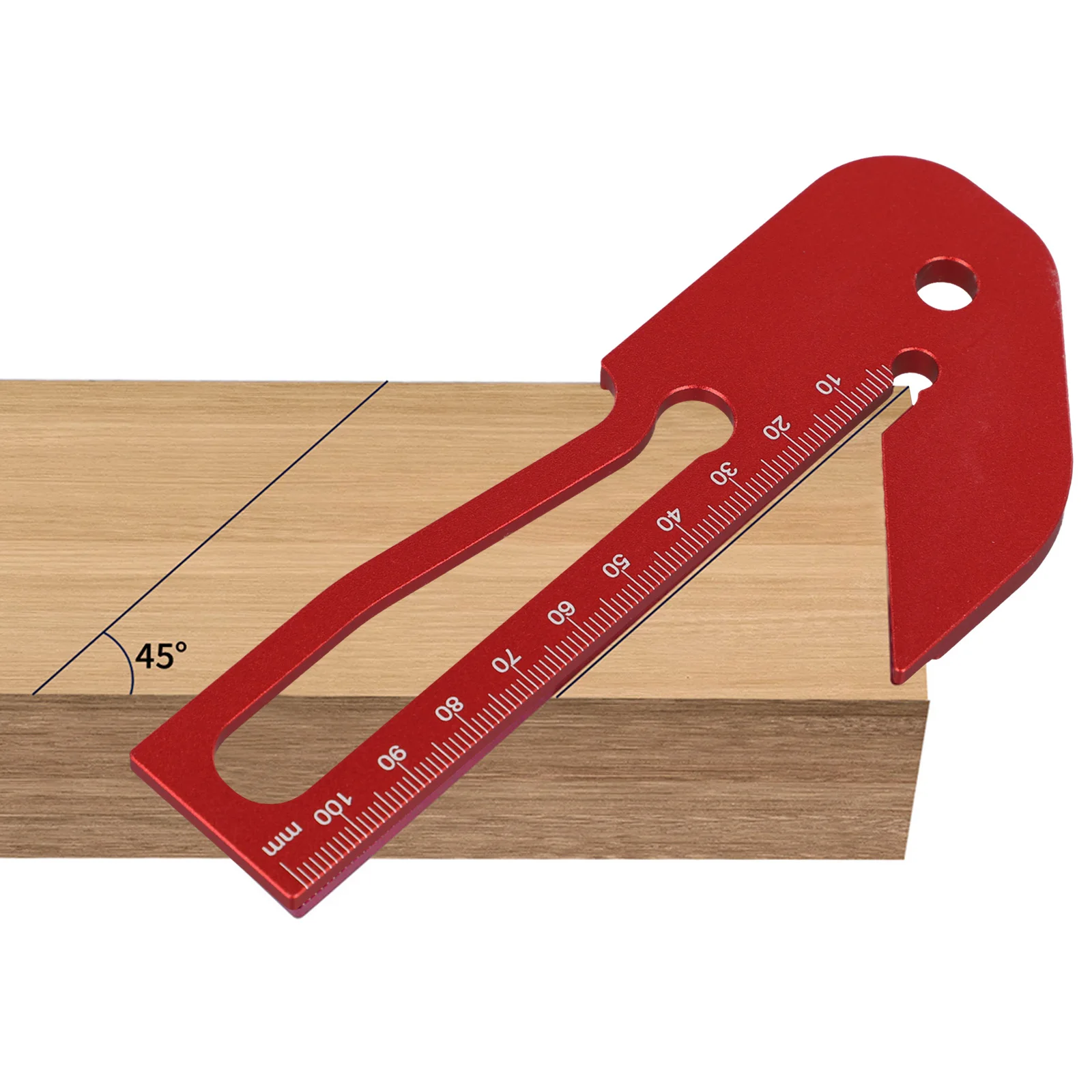 45 Degree Finder Center Finder Easy To Use High-Quality Aluminum Long-Lasting Performance Precise Measurements