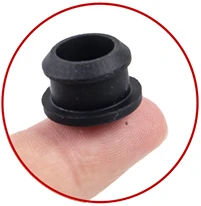 【F】10pcs Silicone Rubber Snap-on Hole Plug 2.5-14mm Blanking End Caps Seal Stopper