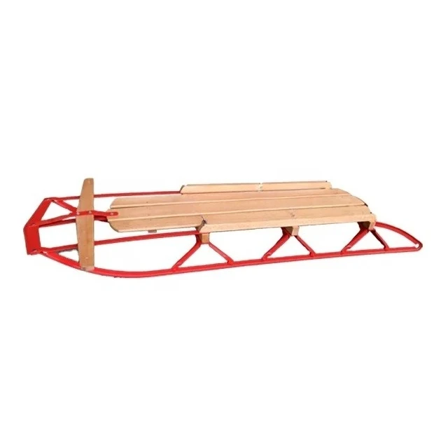 Winter Outdoor Steel Runner Snow Sled For Adult And Kids
