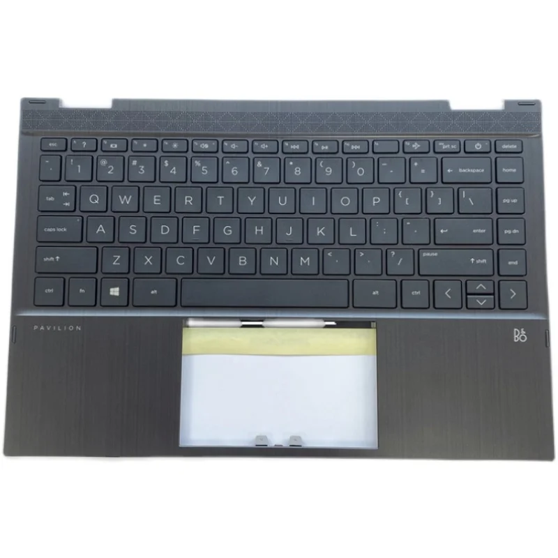 

For New HP HP 14-DW 14T-DW TPN-Q171 C Case Keyboard Silver Edge L96524-001