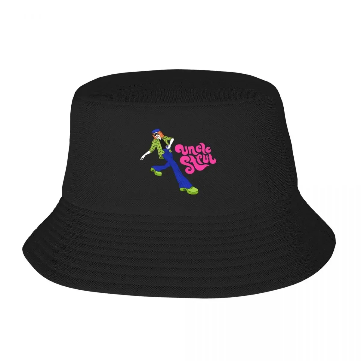 Uncle Strut logo Bucket Hat beach hat Hat Baseball Cap Beach New In Hats For Men Women's