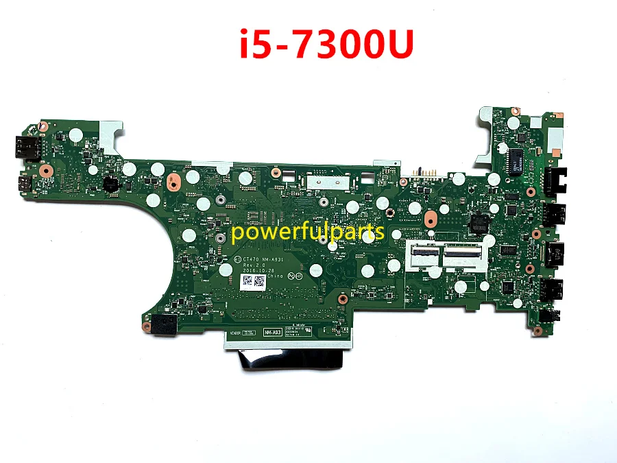 Working Good For Thinpad T470 Motherboard With i5-7300 Cpu FRU: 01HX648 CT470 NM-A931 Tested Ok