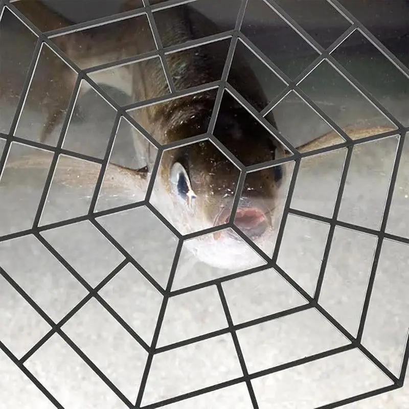 20 Pcs Pond Fish Protector Net Pond Floating Net Hexagonal Mesh Design Shrimp Protection Pond bird protection mesh