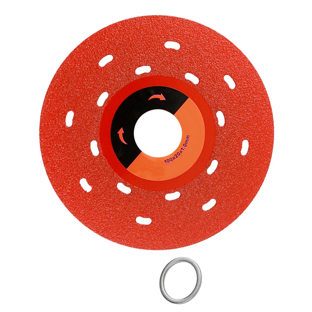 1PCS 100mm Glass Cutting Disc Diamond Marble Saw Ceramic Tile Cutting Tool 4inch Cutting And Polishing Power Tool Accessories