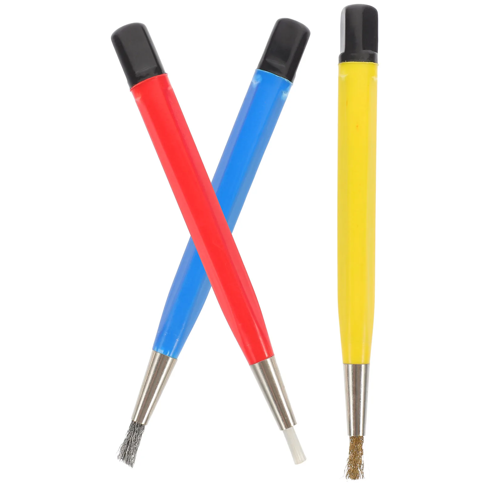 

3 Pcs Rust Pen Glass Fiber Tool for Watch Watch Repair Cleaning Pen Repair Derusting Cleaning Professional Use Portable