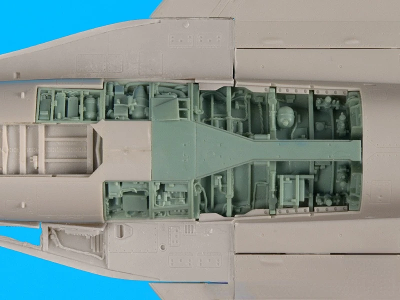 1/48 odlew Model z żywicy zestaw montażowy Model samolotu części do konwersji F-16 C zestaw do konwersji