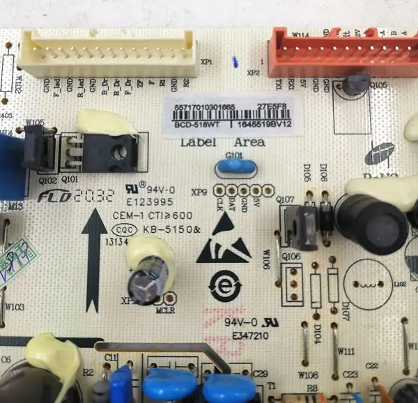 new good for Refrigerator computer board BCD-518WKS1HY 1645519 board Refrigerator part