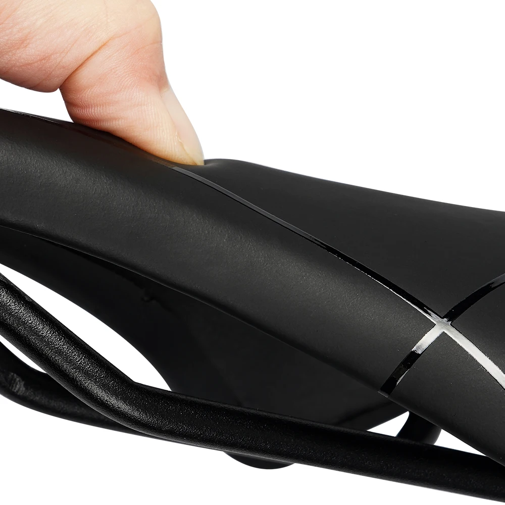 TOSEEK TS100 دراجة السرج جوفاء تنفس الدراجات سباق وسادة مقعد للطريق أجزاء الدراجة الجبلية 7*7 مللي متر القضبان المستديرة