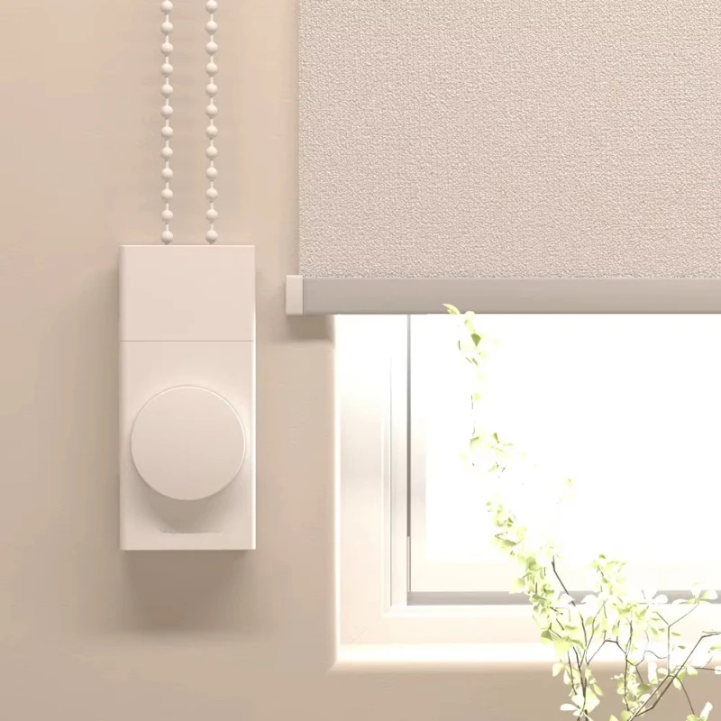 

Built-in Battery Blind Driver Smart Bead Chain Curtain Motor App Voice Knob Control Smart Home Products