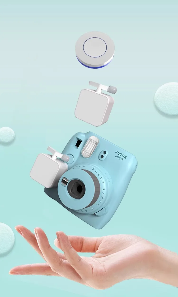 

taking group photos selfie Remote control switch suit compatible with mini7+\7C\7S\8\9\11\12\25\26\40\90\SQ1 shutter teleswitch