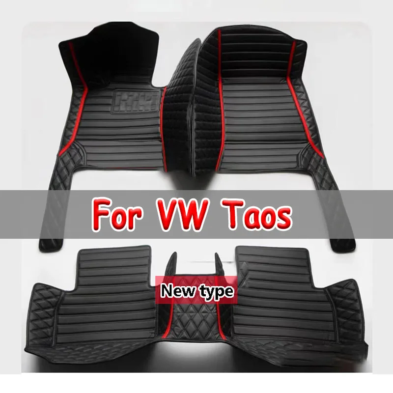 

Floor Mats For VW VW Taos Tharu 2020~2023 Waterproof Tapetes Para Automovil Car Mats Alfombra para Auto Car Accessories