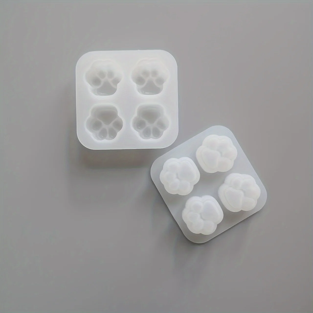 Cat Paw Pattern Silicone Mold Set for DIY Crafts