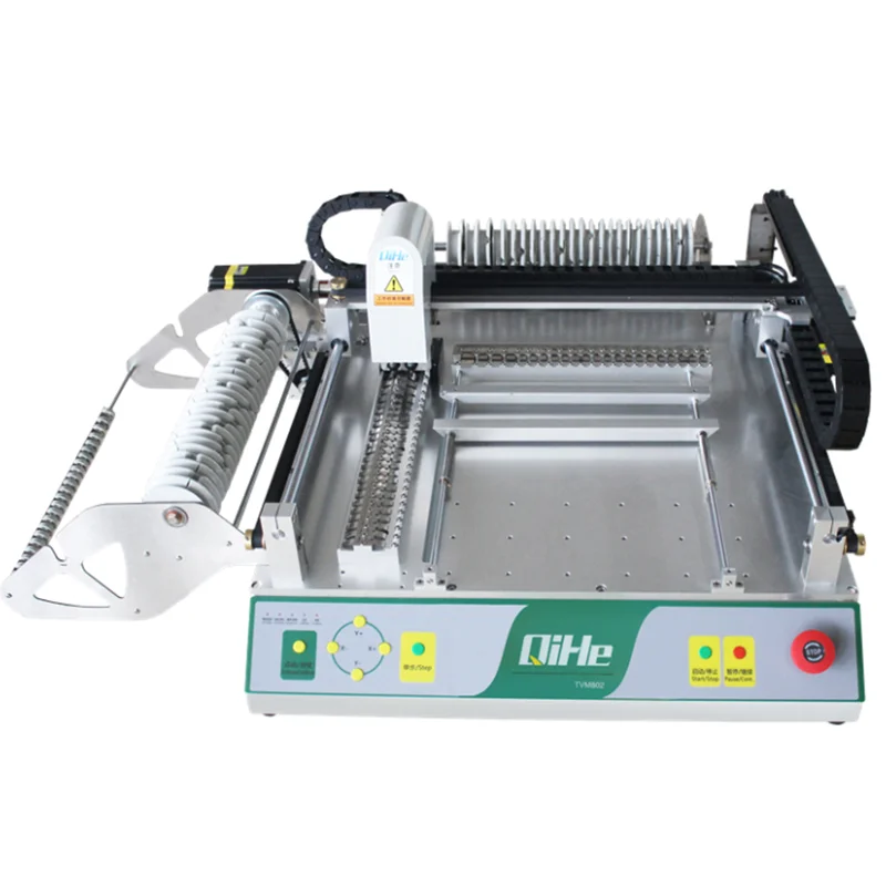 TVM802B SMT Pick and Place Machine 2heads 46slots Desktop Pick&Place Machine Standard Edition
