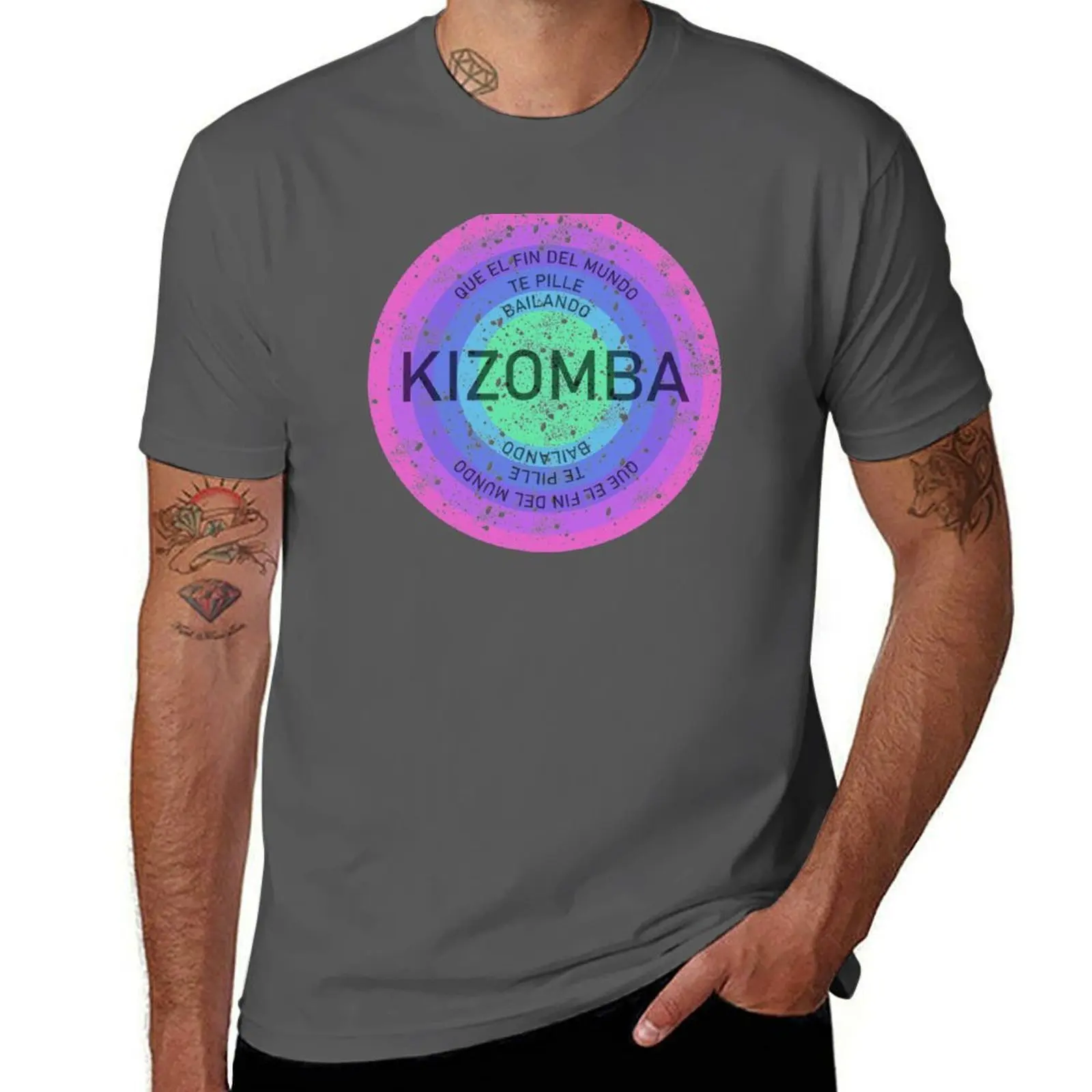 

kizomba T-Shirt Plus Size Simple Casual Top
