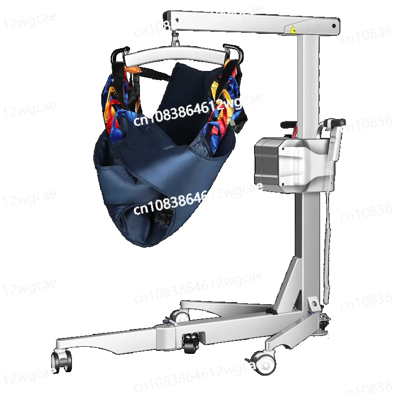 

Compact Folding Lightweight Portable Foldable Transfer Electric Patient Lifter Patient Lifting Crane with Head Support