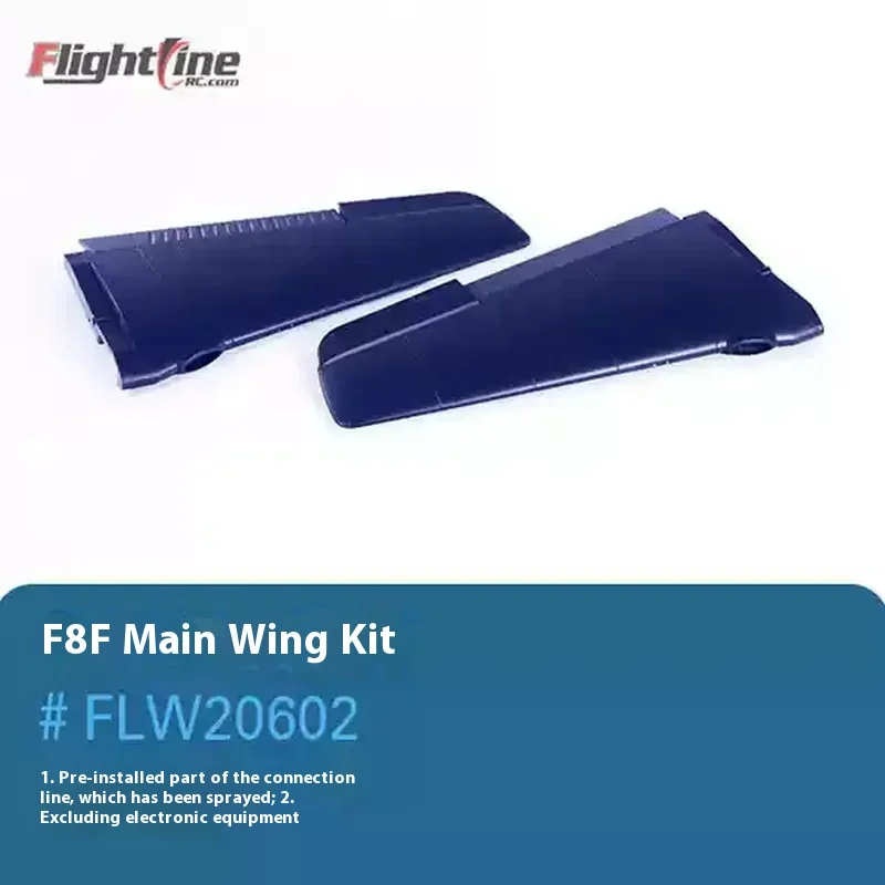 FreFukFlightline-Accessoires d'avion F8f, ailes principales de fuselage, queue plate, couvercle de batterie, train d'atterrissage, couverture antarctique, 1200mm