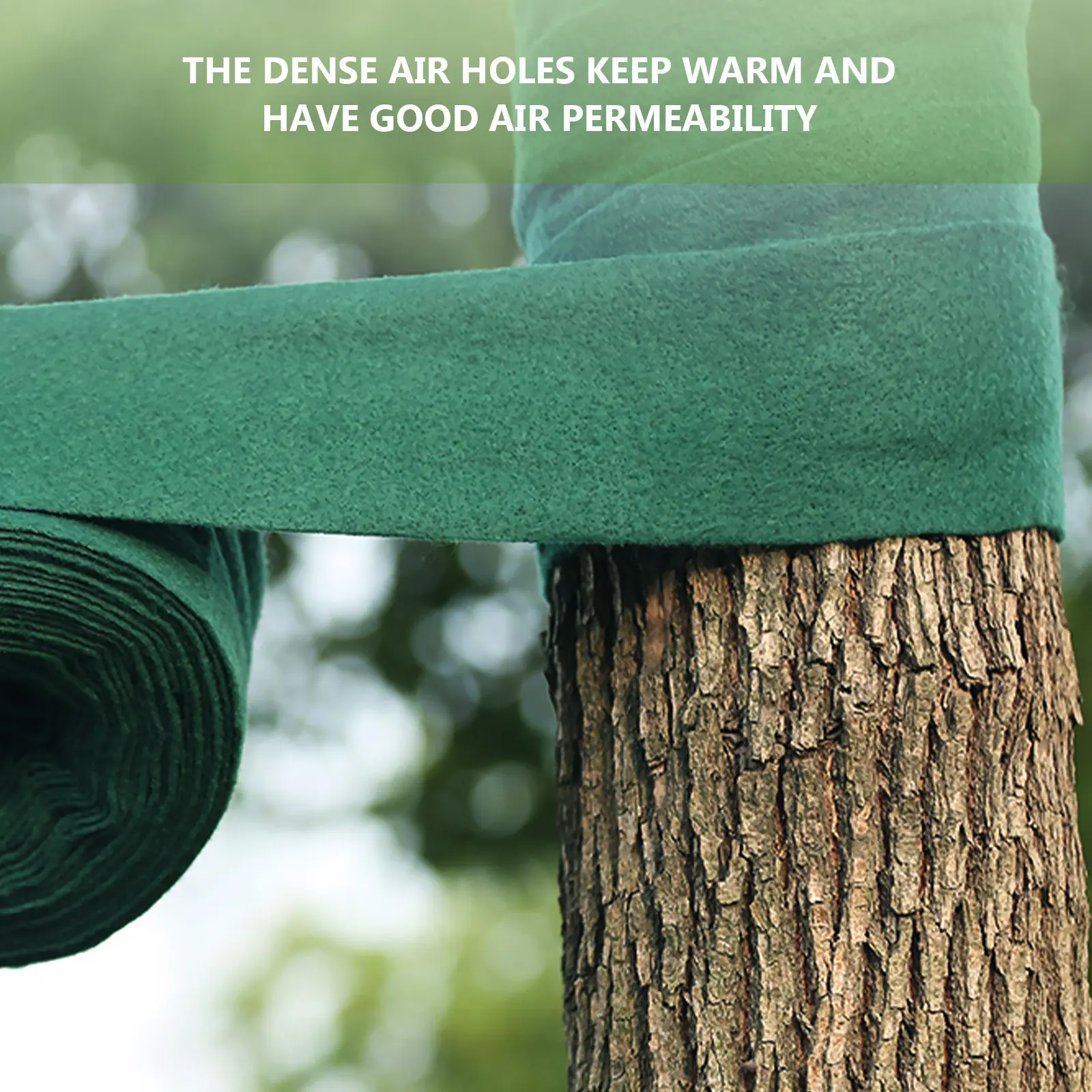 20 Meters Tree Protector Wrap Premium Non-Woven Trunk Protection Wrap for Winter Frost Damage Prevention Moisture Retention Sun