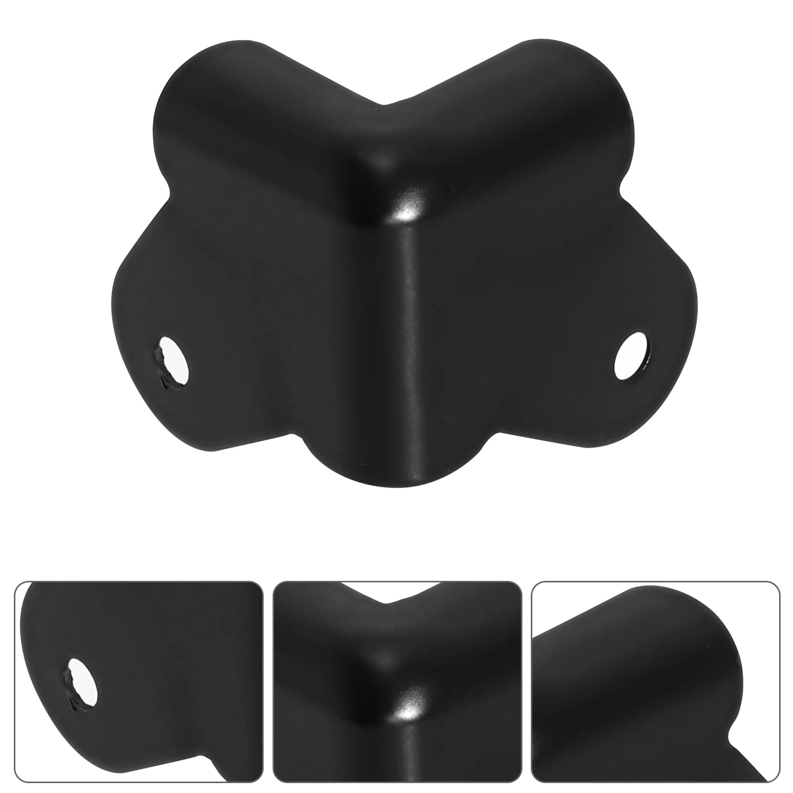 24 قطعة غطاء زاوية مكبر الصوت لحواف الخزانة، بديل عملي ومفيد مع صناعة متقنة