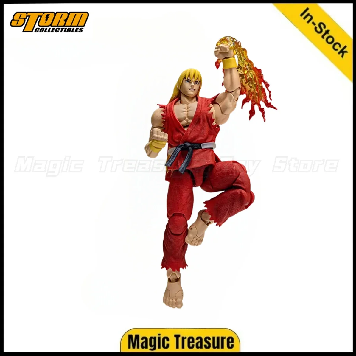 

【In stock】Storm Collectibles Street Fighter Alpha 3 Ken Masters 1/12Action Figures Ornaments Collection Gifts