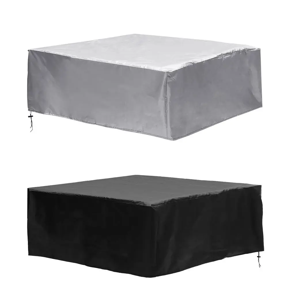 

Durable Dustproof Square Waterproof Hot Tub Protective Cover Spa Bathtub Cover Swimming Pool Cover Oxford