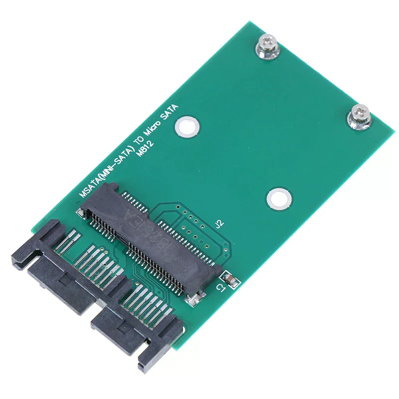 1pc Electronic Card Mini Pcie Pci-e Msata 3x5cm Ssd To 1.8