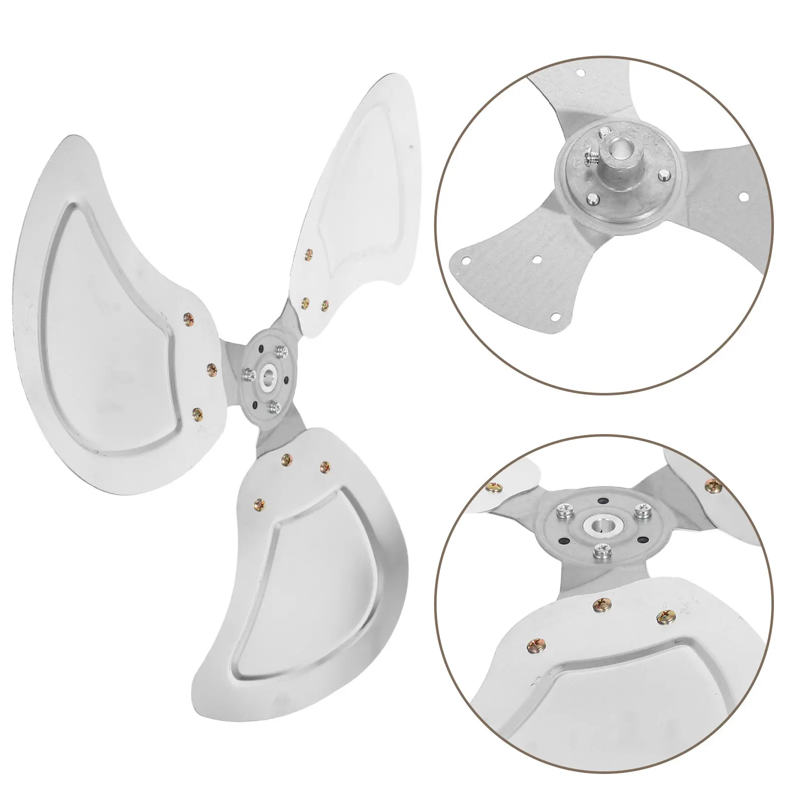 

Industrial Aluminum Floor Fan Blades 18 Inch Replacement Quiet Operation for Office Factory Warehouse Commercial Spaces