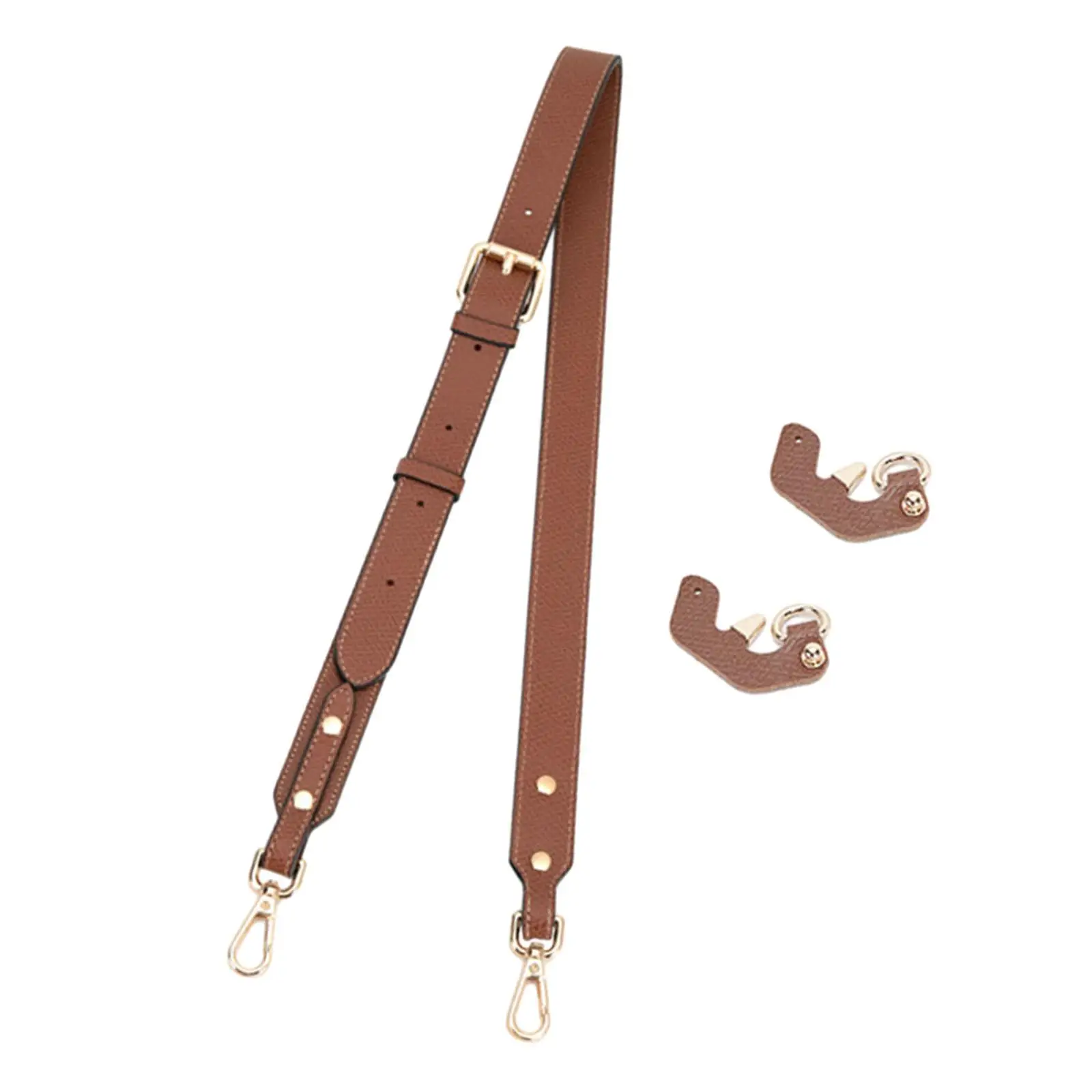 Shoulder Bag Strap Luggage Straps Detachable Adjustable Length Trendy PU Leather Bag Strap for Wallet Clutch DIY Bag Accessories