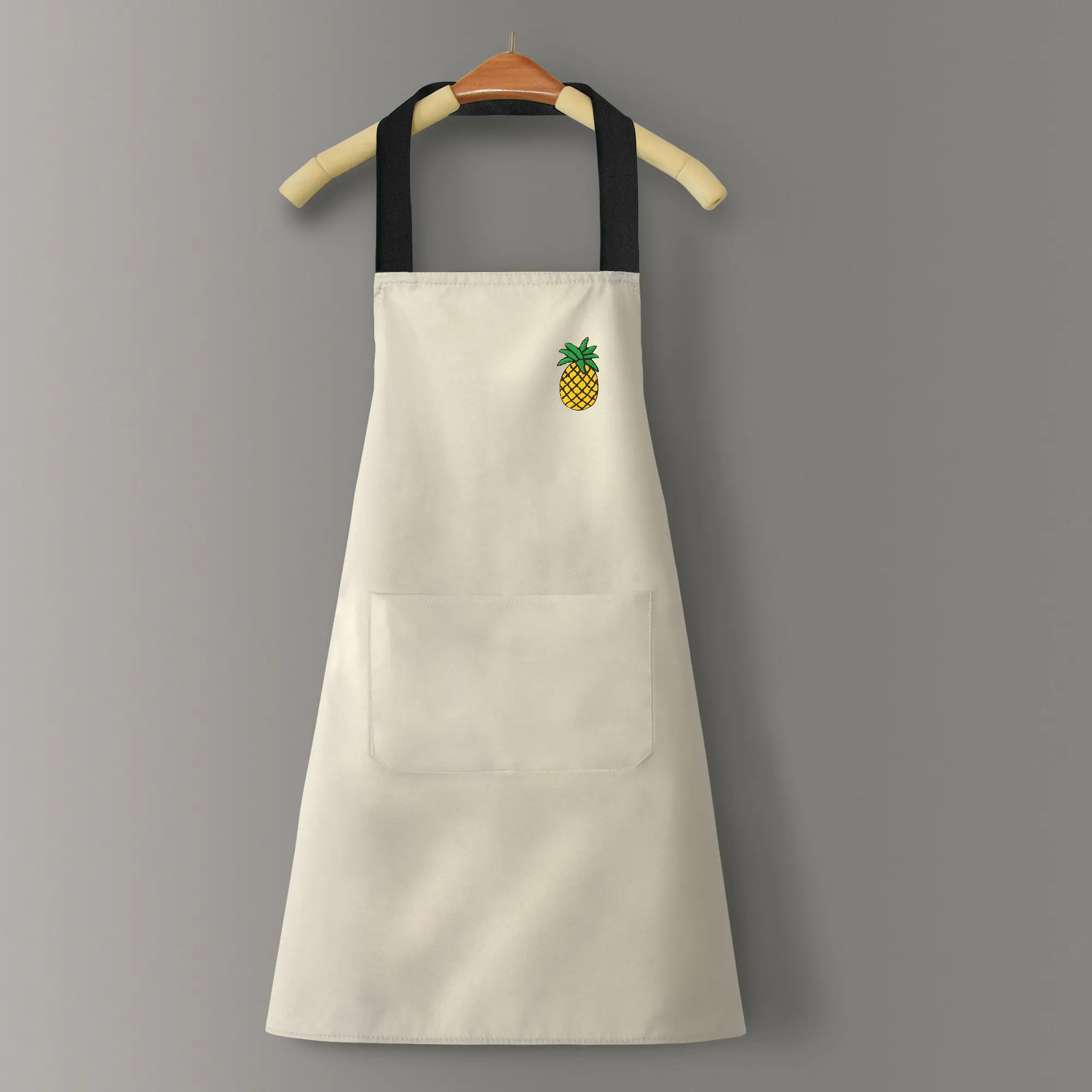 Canvas Kitchen Aprons For Woman Men Chef Work Apron For Grill Restaurant Bar Shop Cafes Beauty Nails Studios Uniform Fashion