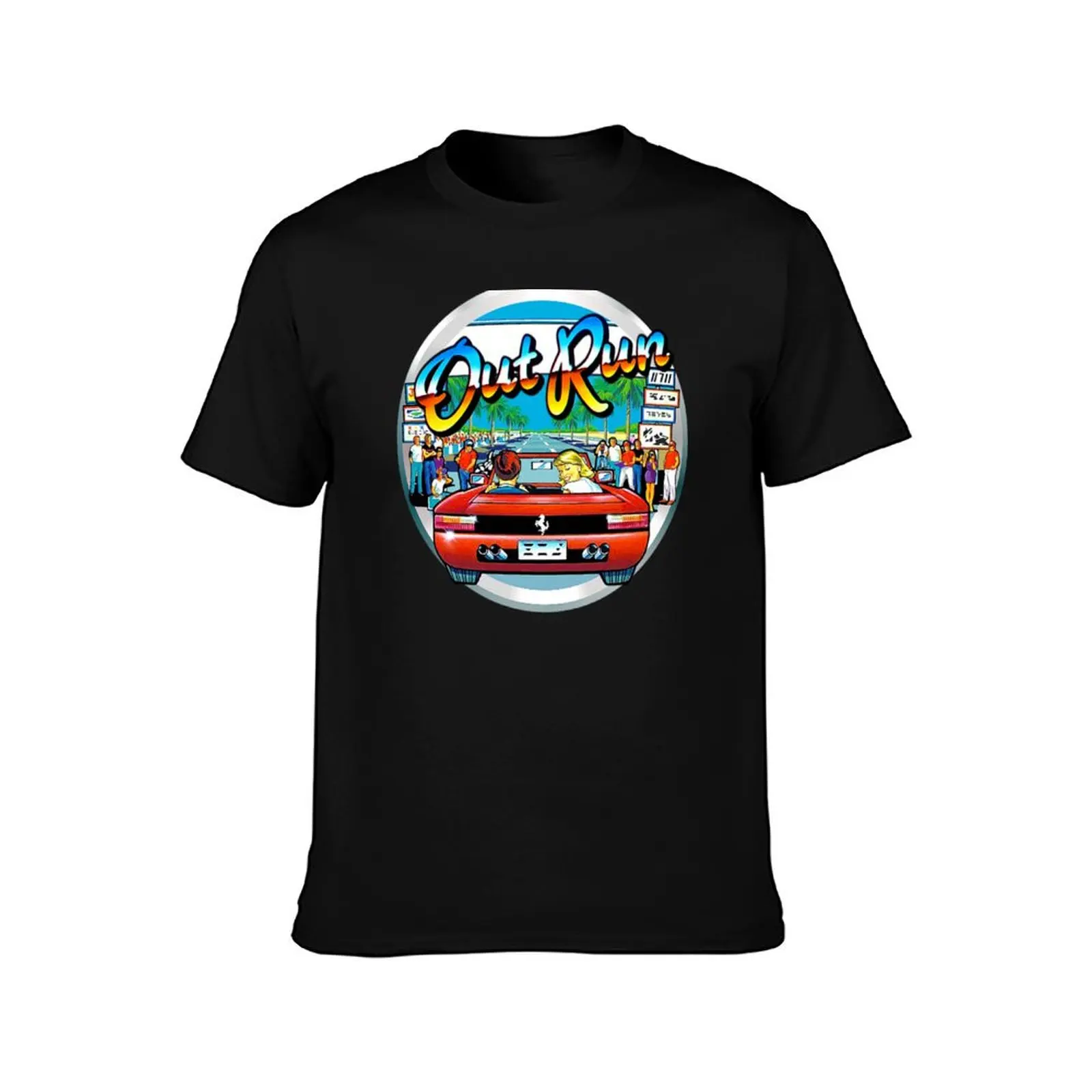 Out Run T-Shirt quick drying oversized t shirt plus size tops boys animal print mens clothes