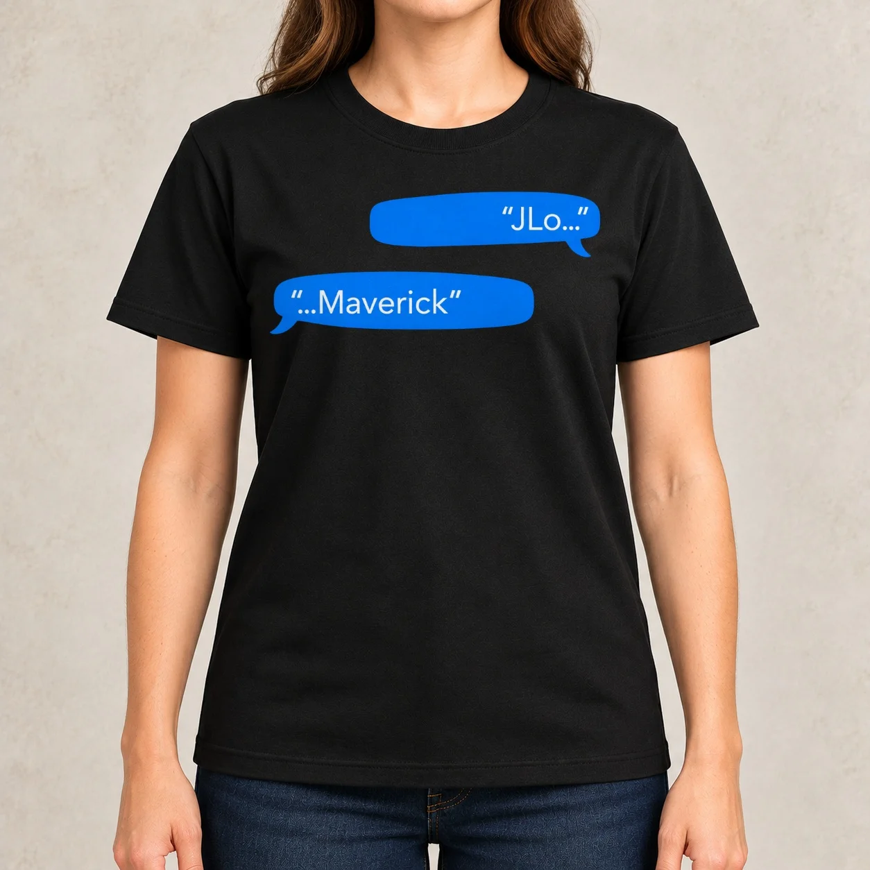 Jlo And Maverick Classic Women T-Shirt funny tops heavyweights cat shirts for Women