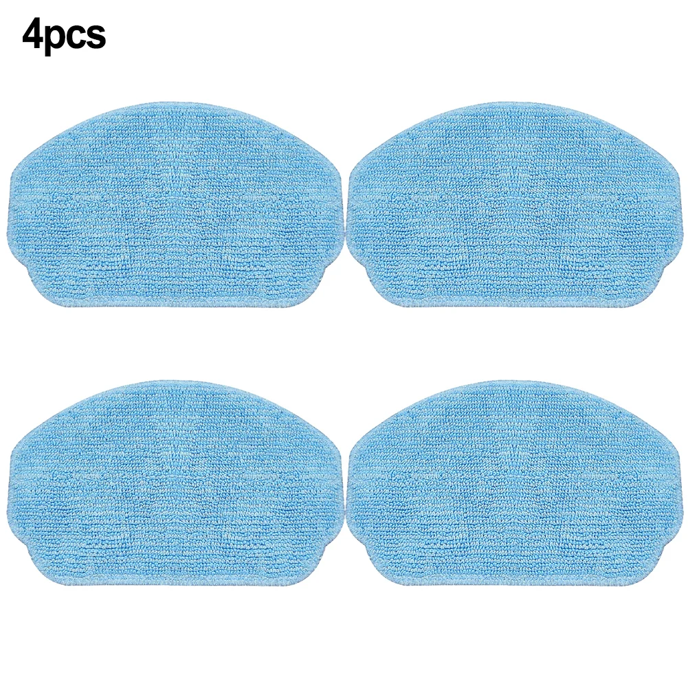 4/10pcs Microfiber Cleaning Dust Mop Cloths Replacement For Kabum Smart 100 Robotic Vacuum Household Cleaner Mop Pad