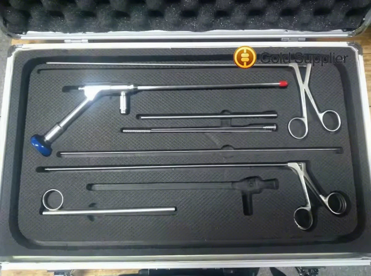 Veterinary PCNL Rigid Nephroscope Percutaneous Urology Endoscope Surgical Set for Nephrological Procedures