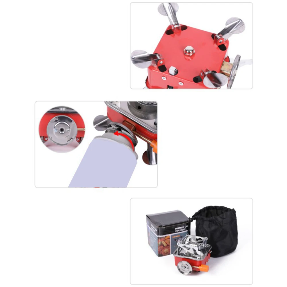 Outdoor Adventures Outdoor Cooking Stove Compact Folding Stove Efficient Outdoor Cooking Folding Design For Transport