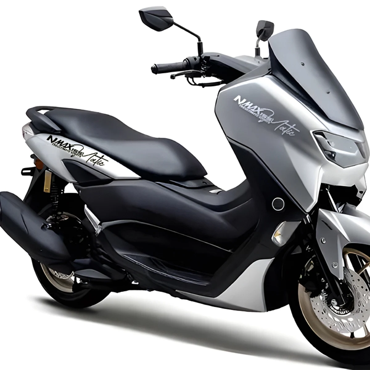 For YAMAHA NMAX155 Nmax 155 125 Reflective Motorcycle Stickers Motor Bike Scooter Head Body Windshield Helmet Decals Accessories