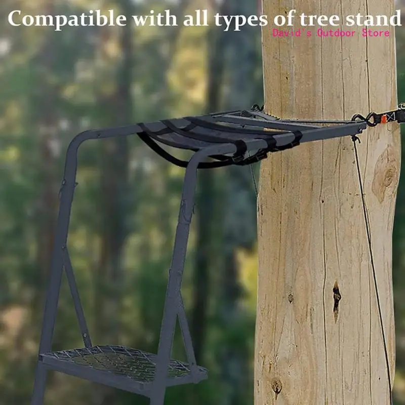 Hunting Tree Stand Adjustable Nylon Deer Stand for Ladder Stands X3UA