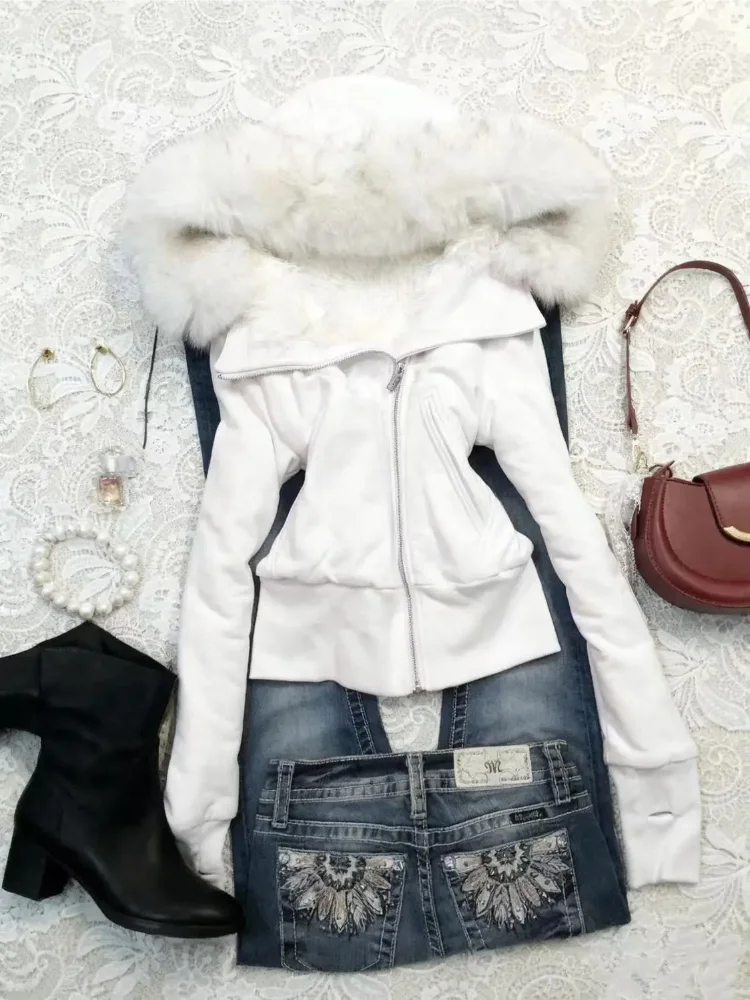 الأمريكية Gyaru Acubi Alt الجرونج تونك تصميم قلنسوة بسحاب سوداديراس Y2k الملابس Ropa De Mujer هوديس القوطي الشارع الشهير البلوز