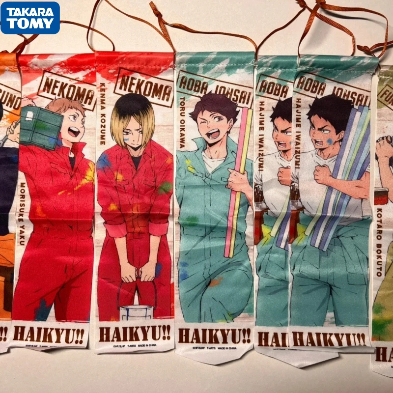 

TAKARA TOMY Gashapon Аниме Haikyuu!! Картины, подвесные произведения искусства, модные капсульные игрушки, Хината Шойо Цукишима, коллекционные фигурки