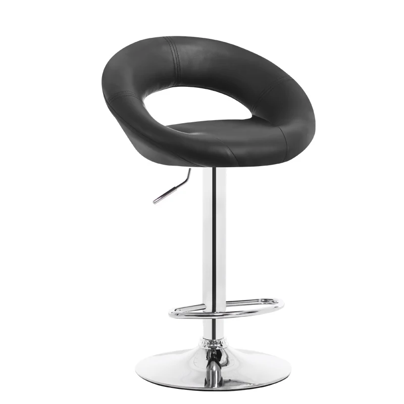 

Modern Swivel Bar Furniture Luxury Leather Bar Stool Height Adjustable