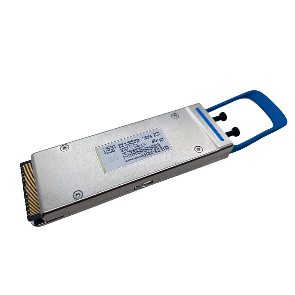 CPAK-100GE-LR4 100GBASE-LR4 CPAK Module for SMF (terminated with LC Connectors), 100G Ethernet rate only